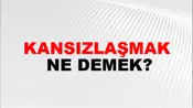 Kansızlaşmak