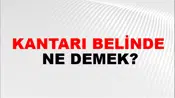 Kantarı Belinde
