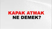 Kapak Atmak