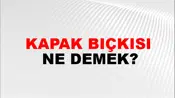 Kapak Bıçkısı