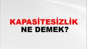 Kapasitesizlik