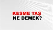 Kesme Taş