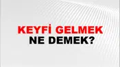 Keyfi Gelmek