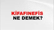 Kifafınefis