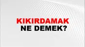 Kıkırdamak
