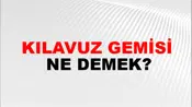Kılavuz Gemisi