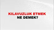 Kılavuzluk Etmek