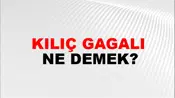 Kılıç Gagalı