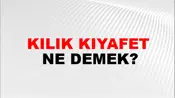 Kılık Kıyafet