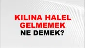 Kılına Halel Gelmemek