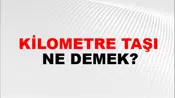 Kilometre Taşı
