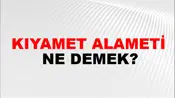 Kıyamet Alameti