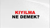 Kıyılma