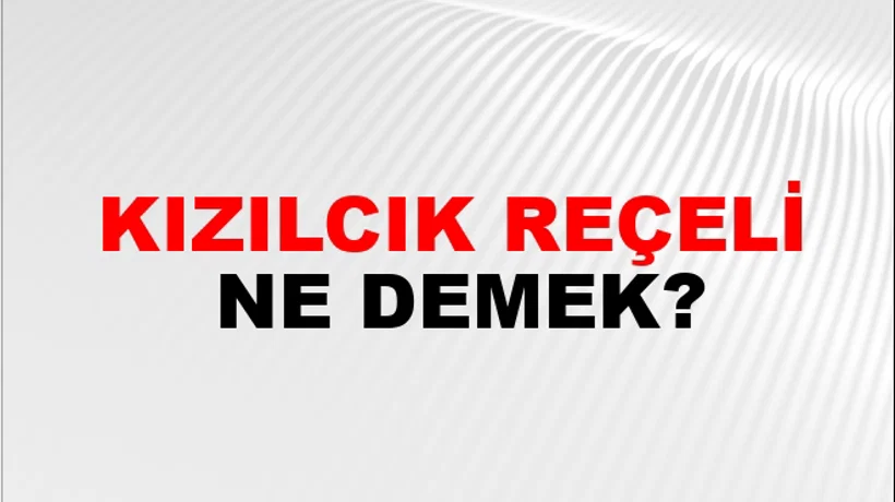 Kızılcık Reçeli Kızılcık Reçeli