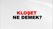 Kloşet
