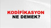 Kodifikasyon