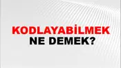 Kodlayabilmek