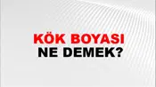 Kök Boyası