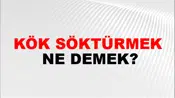 Kök Söktürmek