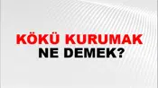 Kökü Kurumak