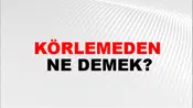 Körlemeden