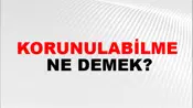 Korunulabilme