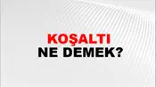 Koşaltı