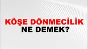 Köşe Dönmecilik