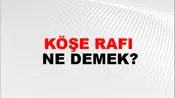 Köşe Rafı