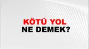 Kötü Yol