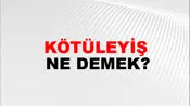 Kötüleyiş