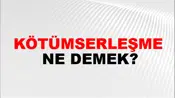 Kötümserleşme