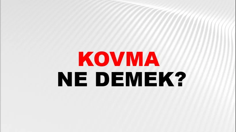 Kovma Kovma