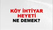 Köy İhtiyar Heyeti