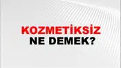 Kozmetiksiz