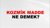 Kozmik Madde
