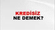 Kredisiz