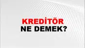 Kreditör