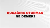 Kucağına Oturmak