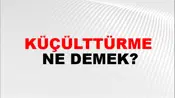 Küçülttürme