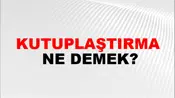 Kutuplaştırma