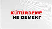 Kütürdeme