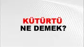 Kütürtü