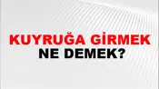 Kuyruğa Girmek