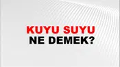 Kuyu Suyu
