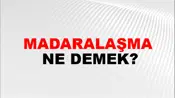 Madaralaşma