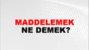 Maddelemek