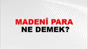Madenî Para