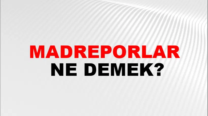 Madreporlar Madreporlar