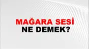 Mağara Sesi